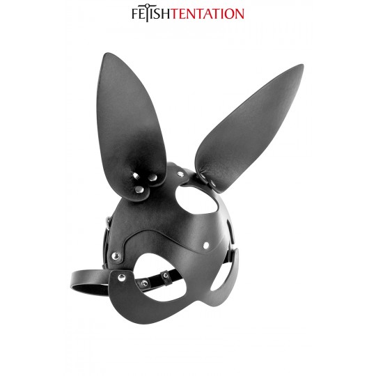 Masque bunny simili cuir réglable - Fetish Tentation 2